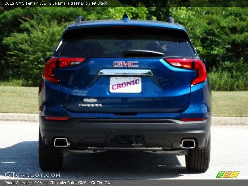 Blue Emerald Metallic / Jet Black 2019 GMC Terrain SLE