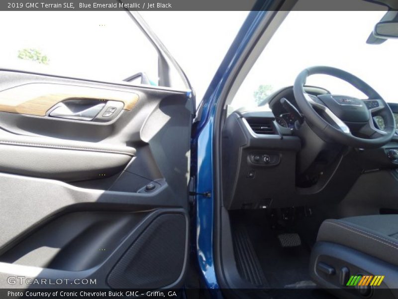 Blue Emerald Metallic / Jet Black 2019 GMC Terrain SLE