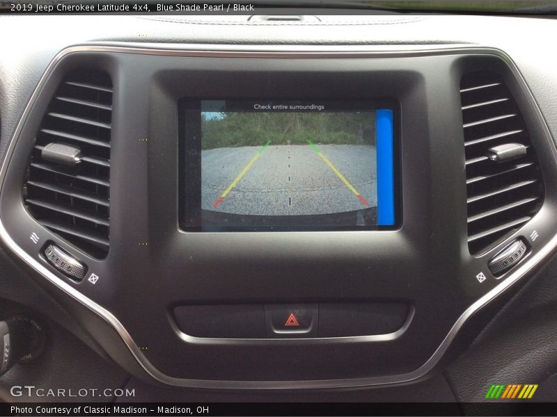 Blue Shade Pearl / Black 2019 Jeep Cherokee Latitude 4x4