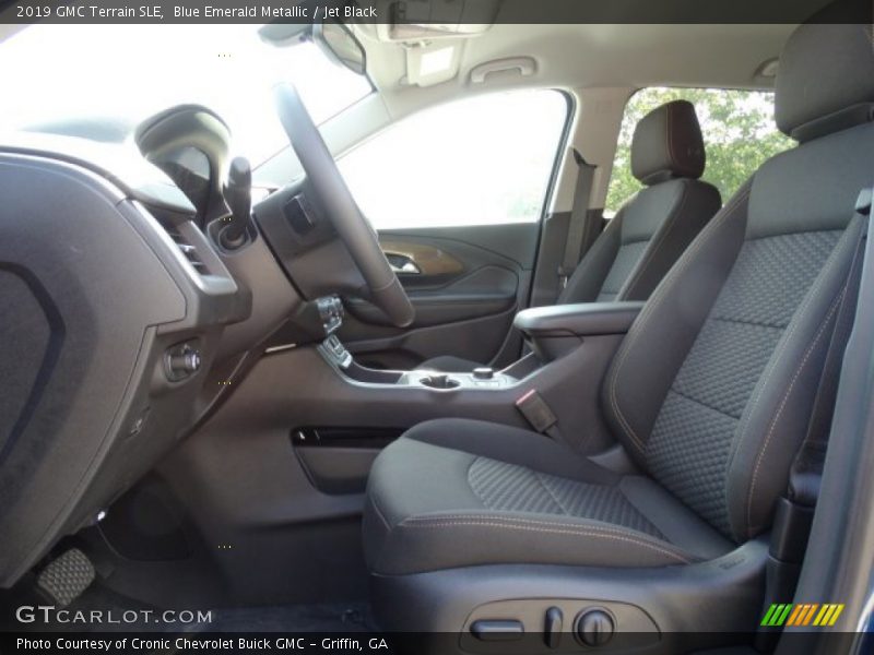 Blue Emerald Metallic / Jet Black 2019 GMC Terrain SLE