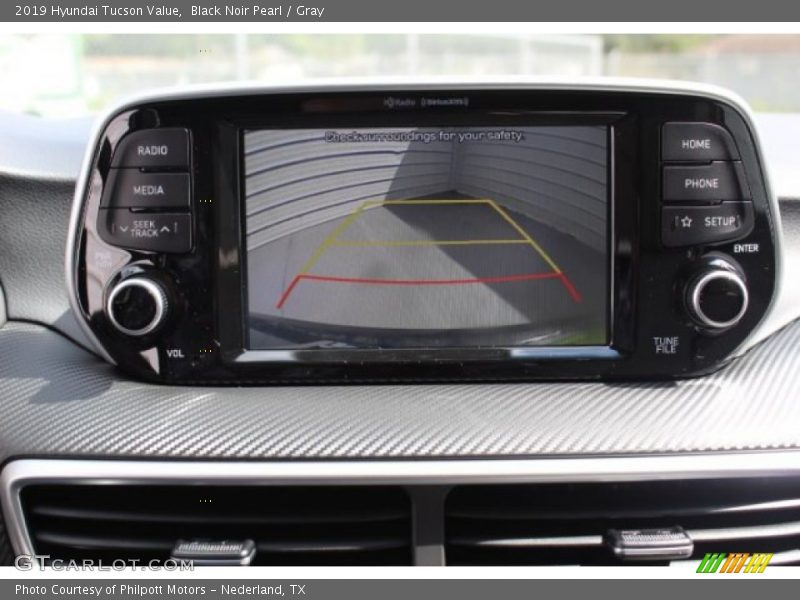 Black Noir Pearl / Gray 2019 Hyundai Tucson Value