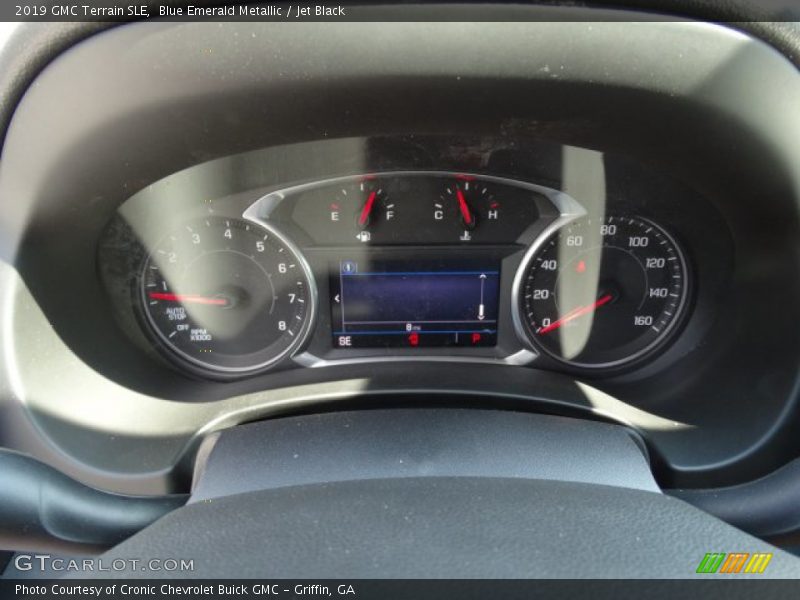 Blue Emerald Metallic / Jet Black 2019 GMC Terrain SLE