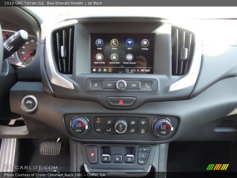 Blue Emerald Metallic / Jet Black 2019 GMC Terrain SLE