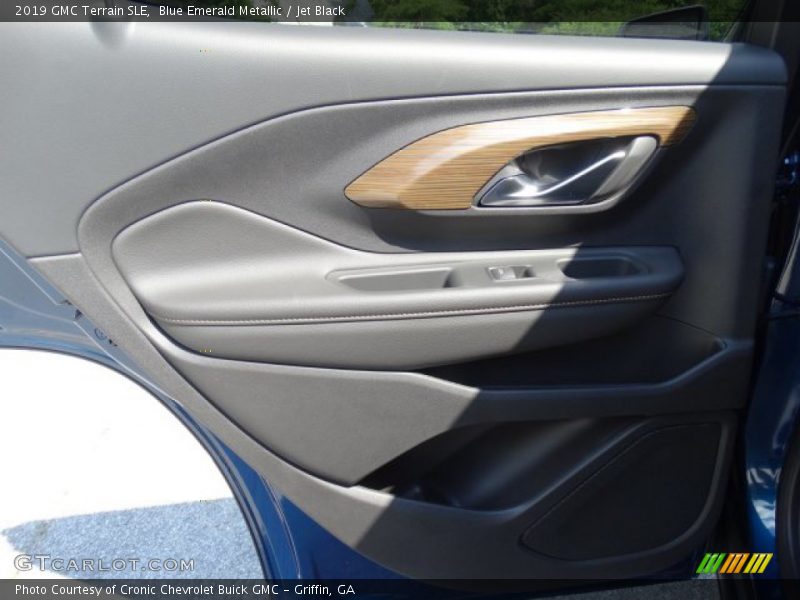 Blue Emerald Metallic / Jet Black 2019 GMC Terrain SLE