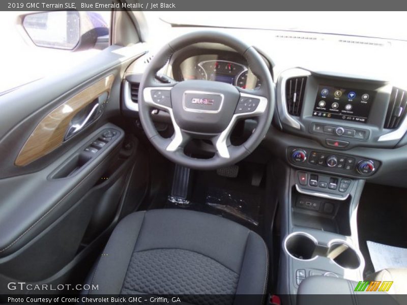 Blue Emerald Metallic / Jet Black 2019 GMC Terrain SLE