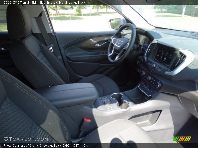 Blue Emerald Metallic / Jet Black 2019 GMC Terrain SLE