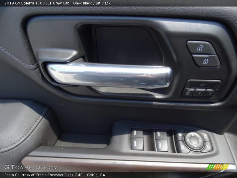Onyx Black / Jet Black 2019 GMC Sierra 1500 SLT Crew Cab