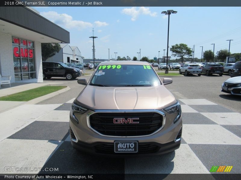 Coppertino Metallic / ­Jet Black 2018 GMC Terrain SLE