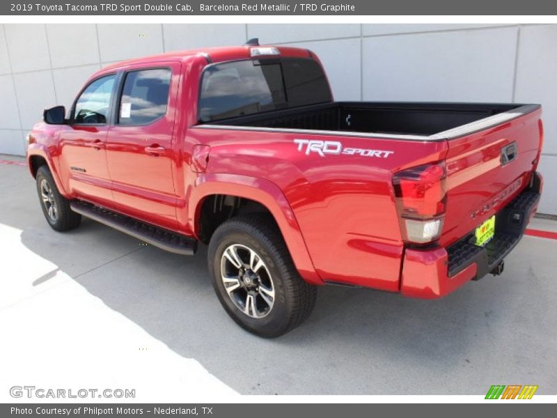 Barcelona Red Metallic / TRD Graphite 2019 Toyota Tacoma TRD Sport Double Cab