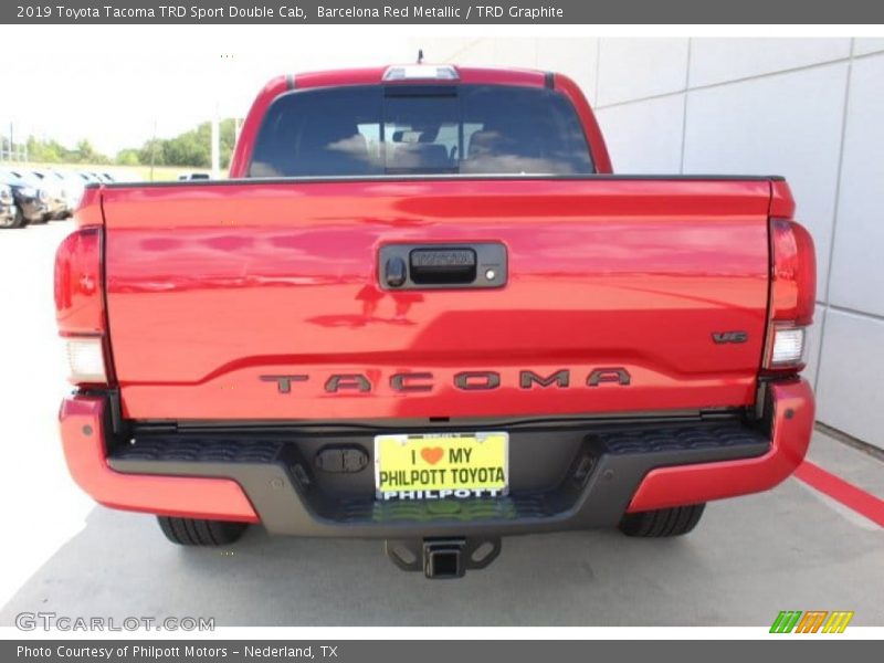 Barcelona Red Metallic / TRD Graphite 2019 Toyota Tacoma TRD Sport Double Cab