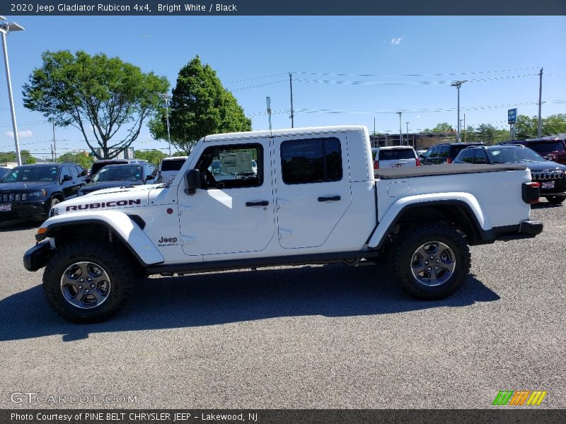 Bright White / Black 2020 Jeep Gladiator Rubicon 4x4