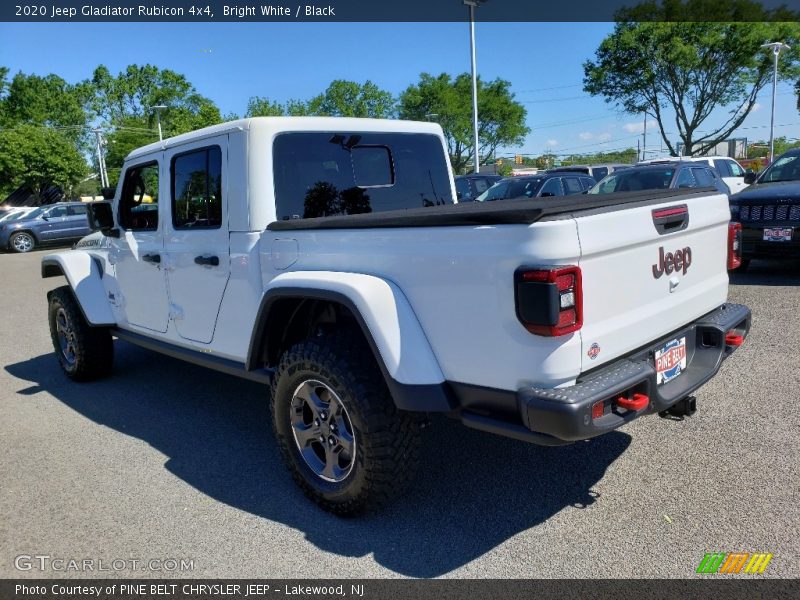 Bright White / Black 2020 Jeep Gladiator Rubicon 4x4