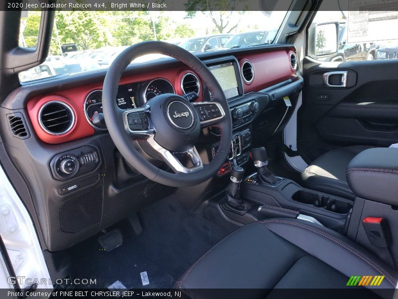  2020 Gladiator Rubicon 4x4 Black Interior