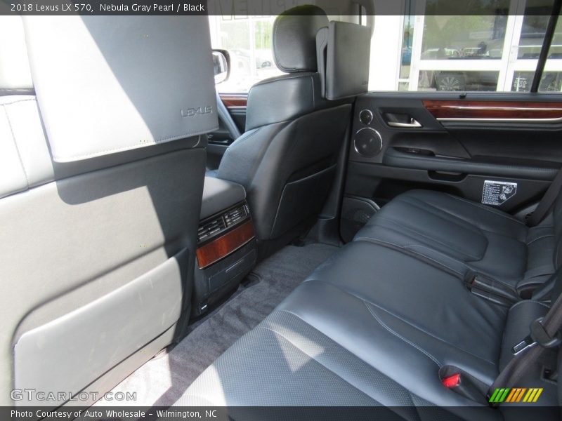 Nebula Gray Pearl / Black 2018 Lexus LX 570