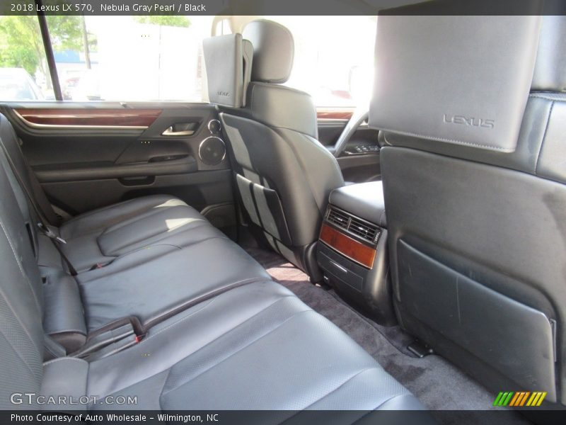 Nebula Gray Pearl / Black 2018 Lexus LX 570