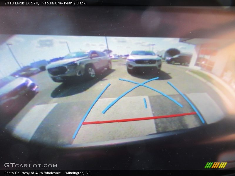 Nebula Gray Pearl / Black 2018 Lexus LX 570