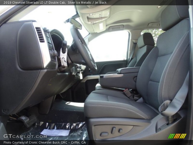 Silver Ice Metallic / Jet Black 2019 Chevrolet Silverado LD LT Double Cab