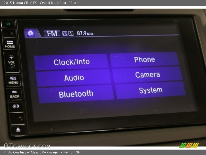 Crystal Black Pearl / Black 2015 Honda CR-V EX