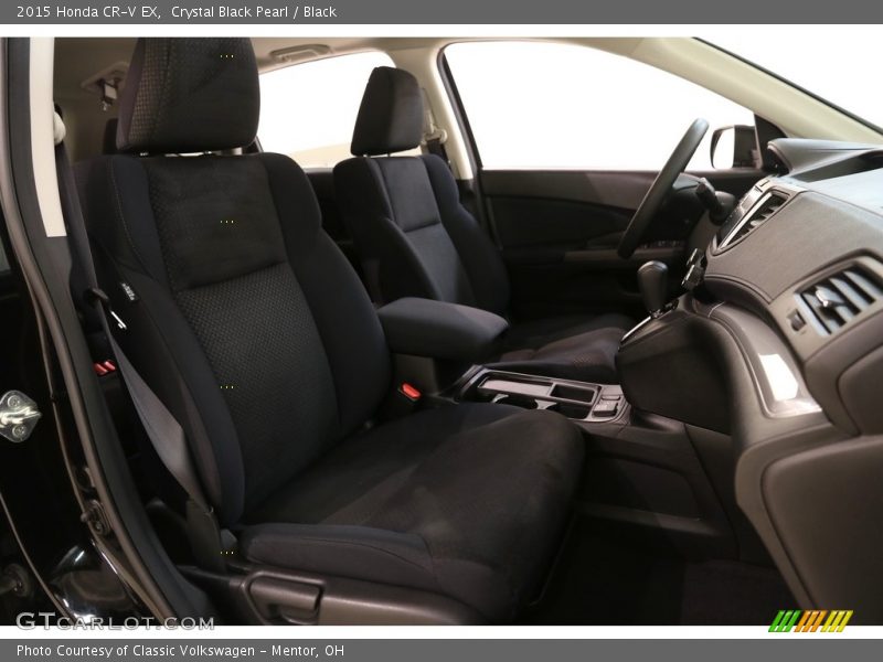 Crystal Black Pearl / Black 2015 Honda CR-V EX
