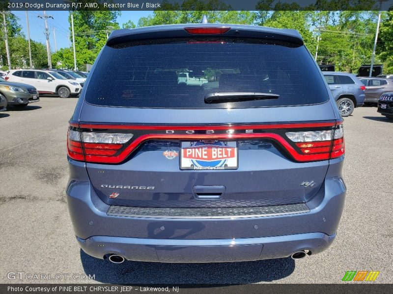 Reactor Blue / Black 2019 Dodge Durango R/T AWD