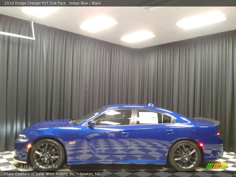 Indigo Blue / Black 2019 Dodge Charger R/T Scat Pack