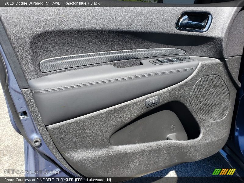 Reactor Blue / Black 2019 Dodge Durango R/T AWD