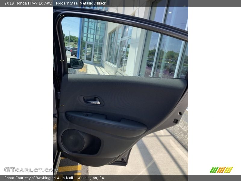 Modern Steel Metallic / Black 2019 Honda HR-V LX AWD