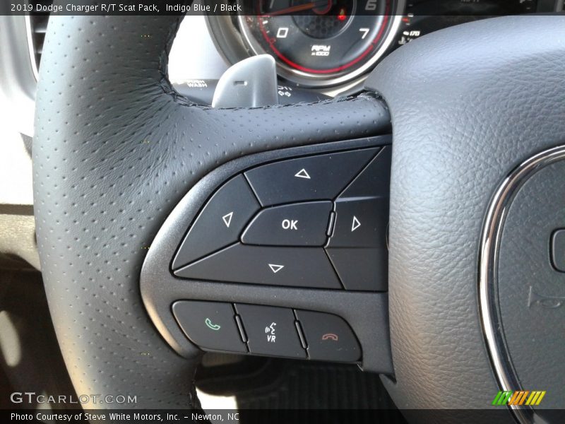 Indigo Blue / Black 2019 Dodge Charger R/T Scat Pack