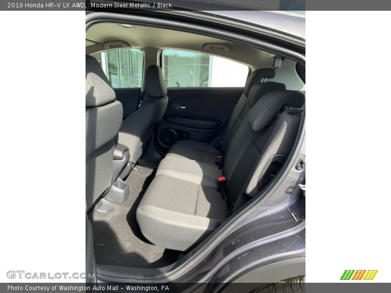 Modern Steel Metallic / Black 2019 Honda HR-V LX AWD