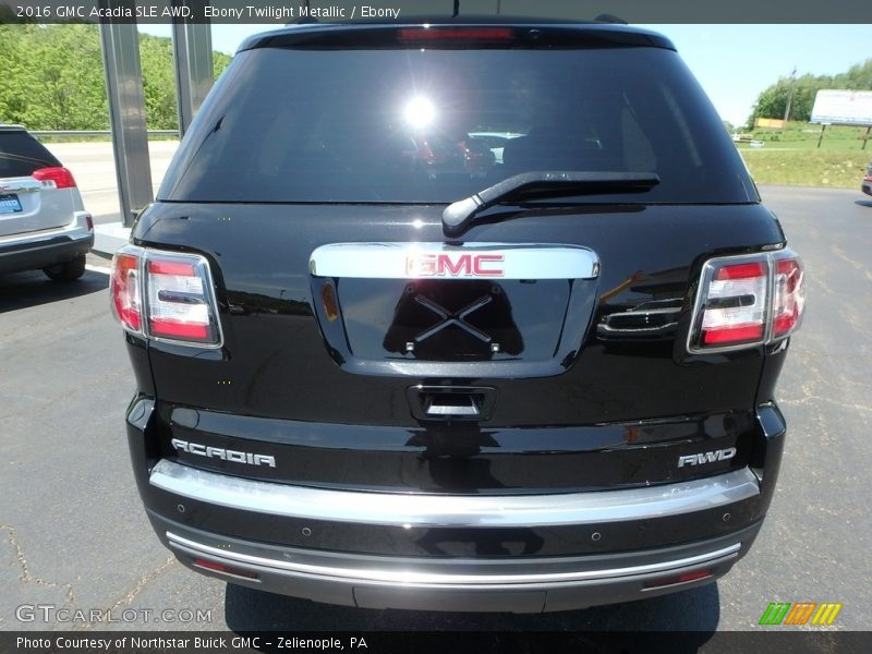 Ebony Twilight Metallic / Ebony 2016 GMC Acadia SLE AWD