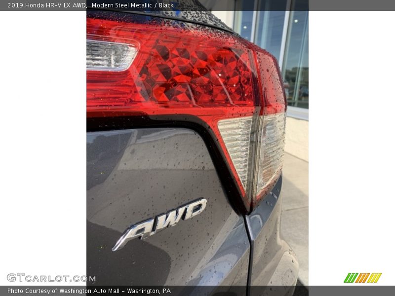 Modern Steel Metallic / Black 2019 Honda HR-V LX AWD