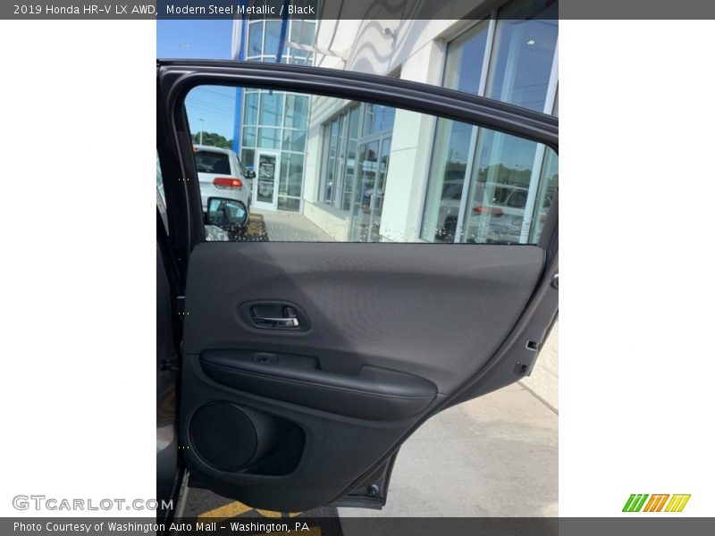 Modern Steel Metallic / Black 2019 Honda HR-V LX AWD