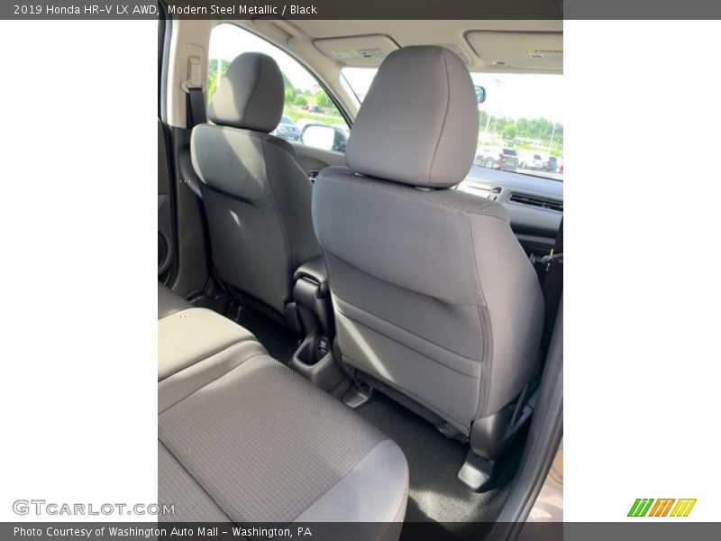 Modern Steel Metallic / Black 2019 Honda HR-V LX AWD