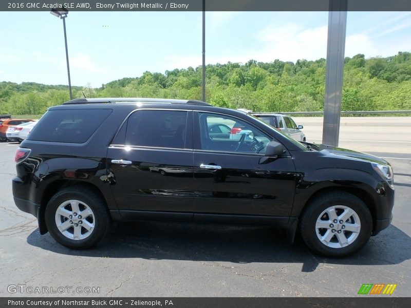 Ebony Twilight Metallic / Ebony 2016 GMC Acadia SLE AWD