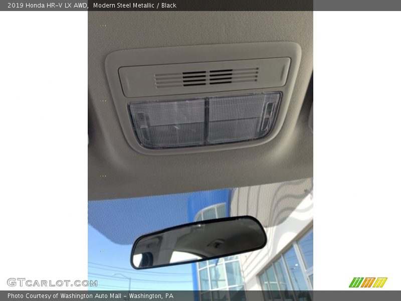 Modern Steel Metallic / Black 2019 Honda HR-V LX AWD