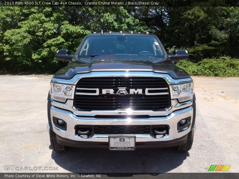 Granite Crystal Metallic / Black/Diesel Gray 2019 Ram 4500 SLT Crew Cab 4x4 Chassis