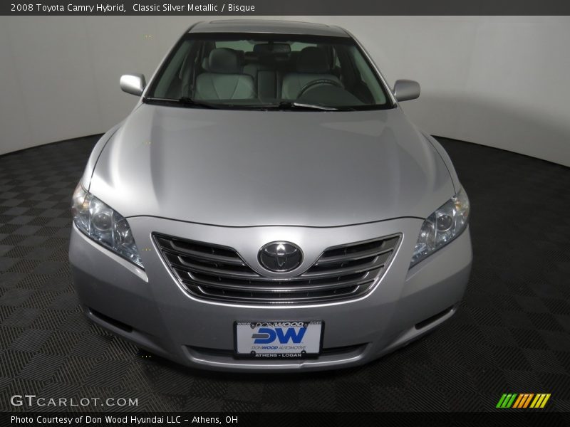 Classic Silver Metallic / Bisque 2008 Toyota Camry Hybrid