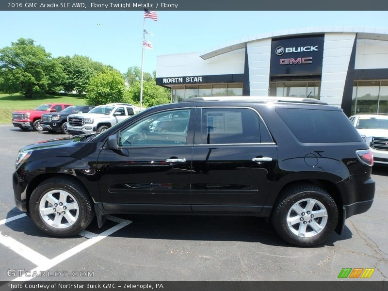 Ebony Twilight Metallic / Ebony 2016 GMC Acadia SLE AWD