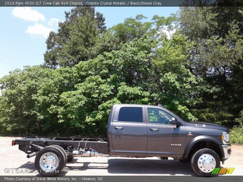 Granite Crystal Metallic / Black/Diesel Gray 2019 Ram 4500 SLT Crew Cab 4x4 Chassis