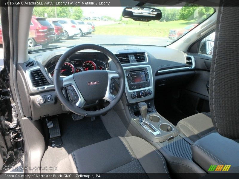 Ebony Twilight Metallic / Ebony 2016 GMC Acadia SLE AWD