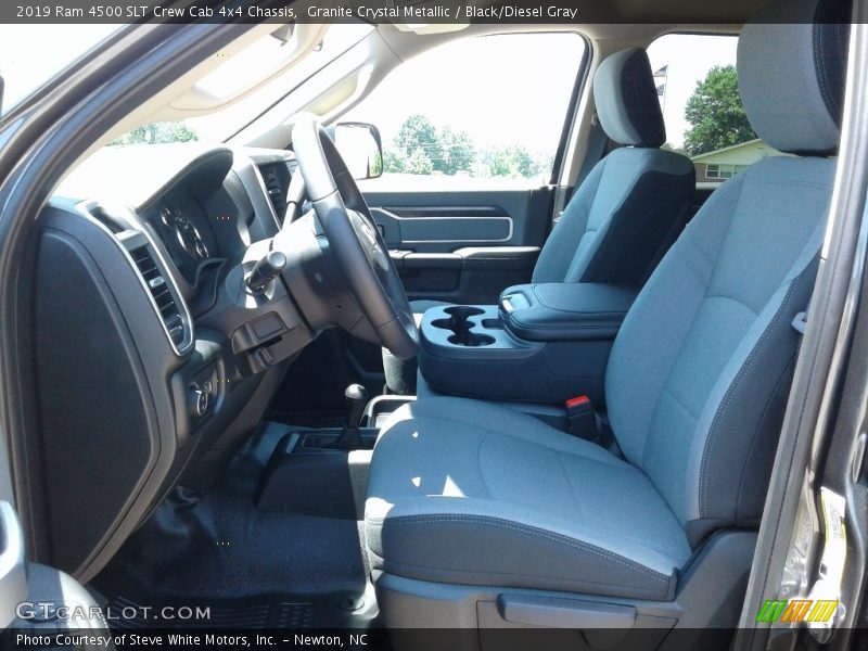 Granite Crystal Metallic / Black/Diesel Gray 2019 Ram 4500 SLT Crew Cab 4x4 Chassis