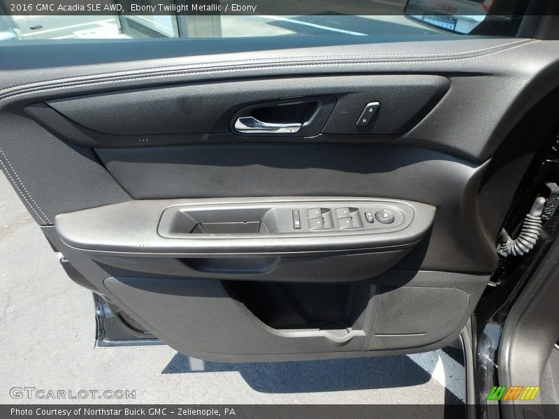 Ebony Twilight Metallic / Ebony 2016 GMC Acadia SLE AWD