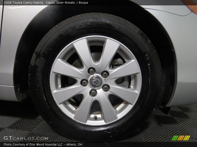 Classic Silver Metallic / Bisque 2008 Toyota Camry Hybrid