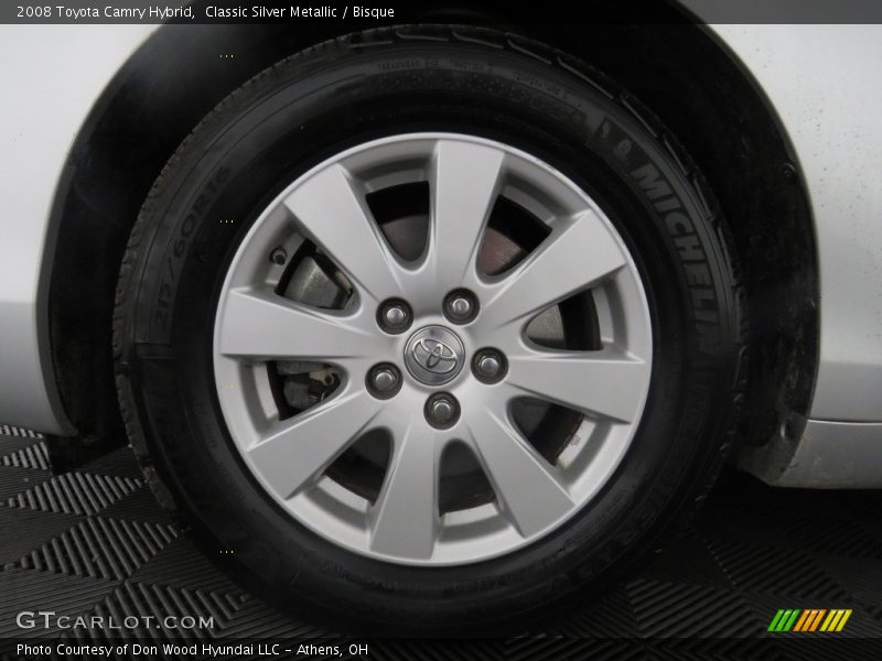 Classic Silver Metallic / Bisque 2008 Toyota Camry Hybrid