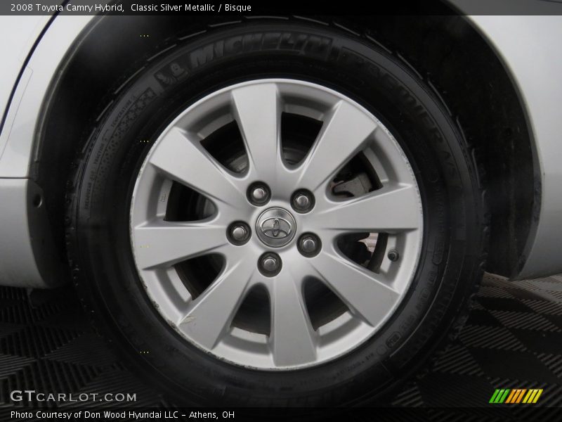 Classic Silver Metallic / Bisque 2008 Toyota Camry Hybrid