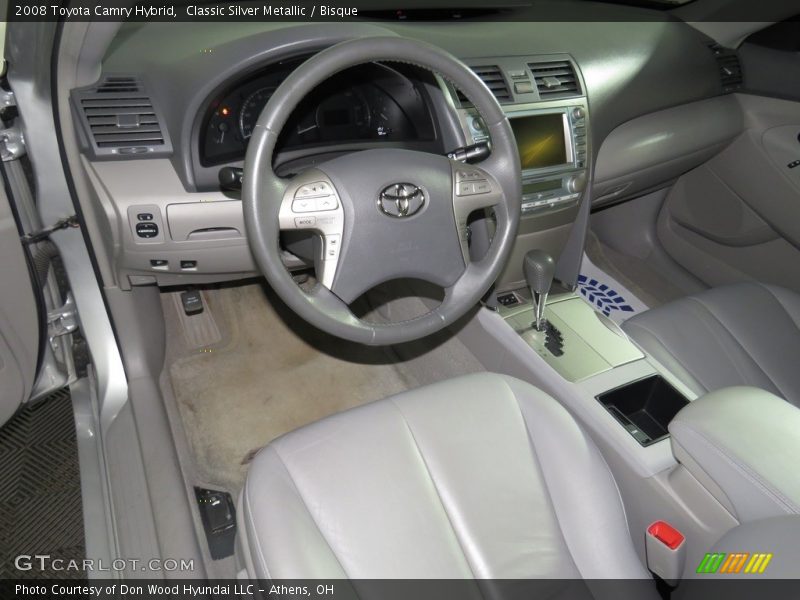 Classic Silver Metallic / Bisque 2008 Toyota Camry Hybrid