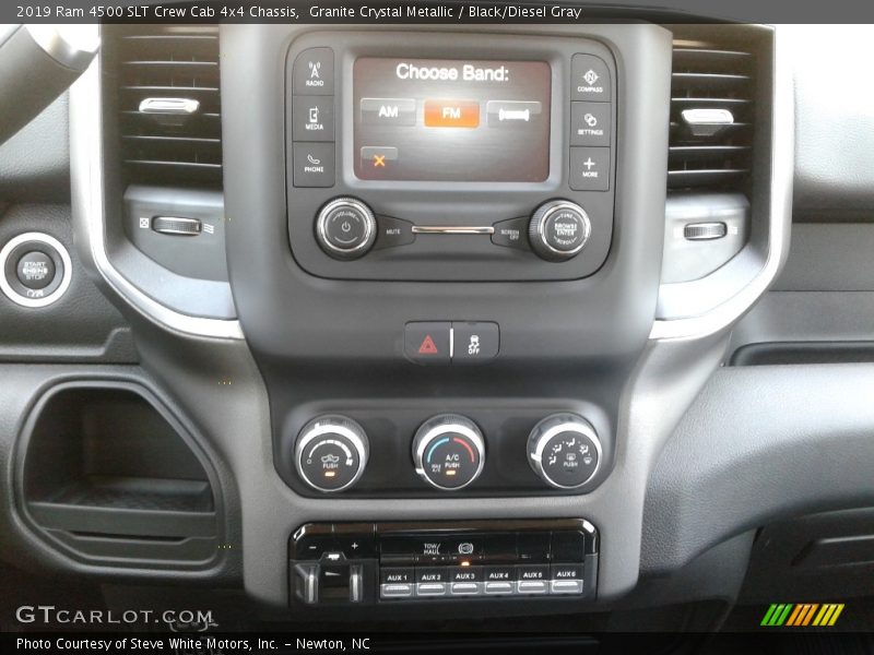 Granite Crystal Metallic / Black/Diesel Gray 2019 Ram 4500 SLT Crew Cab 4x4 Chassis
