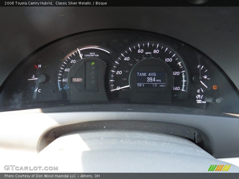 Classic Silver Metallic / Bisque 2008 Toyota Camry Hybrid