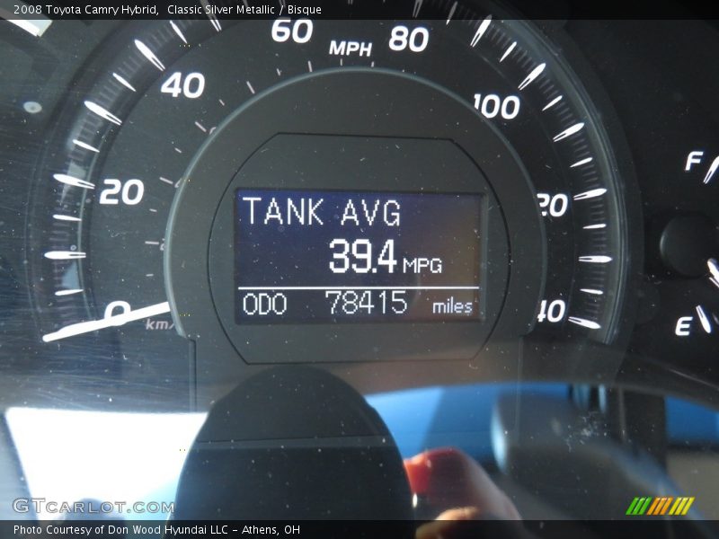 Classic Silver Metallic / Bisque 2008 Toyota Camry Hybrid