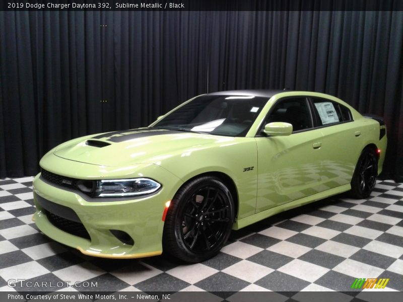 Sublime Metallic / Black 2019 Dodge Charger Daytona 392